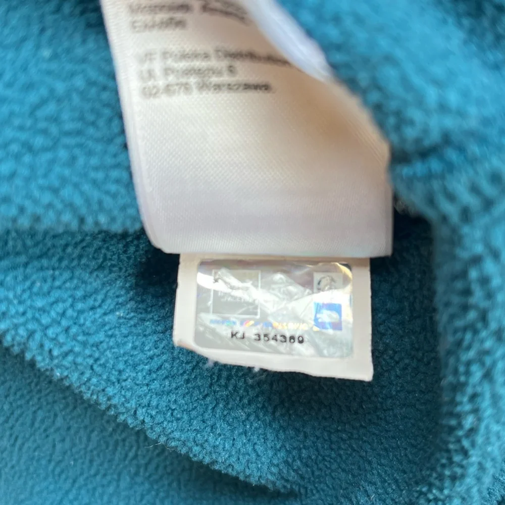 The North Face Men’s Hooded Sweatshirt Drawstring Kangaroo Pocket Teal Green XL